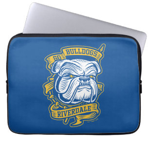 Go Bulldogs - Riverdale Mascot Banner Laptop Sleeve