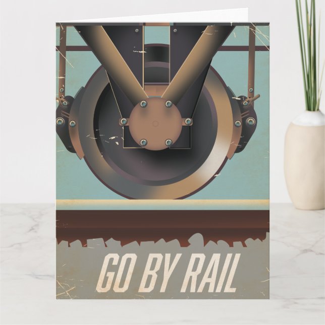 Go By Train Card (Front)