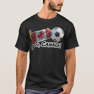 Go, Canada Soccer Fan T-Shirt