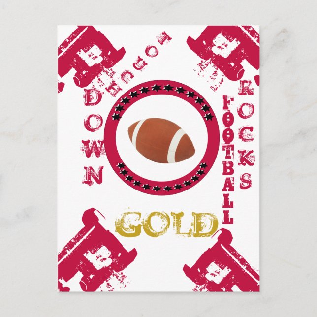 GO CHAMPS   POSTCARD (Front)