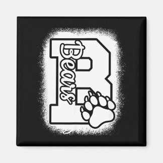 Go Cheer Bears High School Bears Back To School Magnet