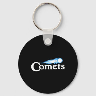 Go Comets Football Baseball Basball Cheer Team Fan Keychain