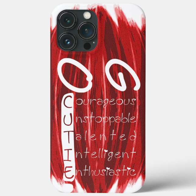 Go Cutie Case-Mate iPhone Case (Back)