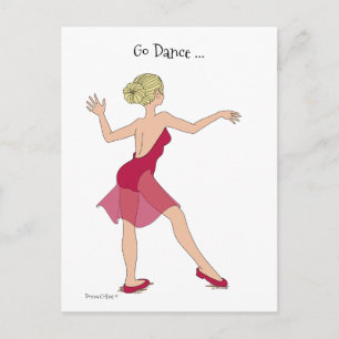 Go Dance Postcard