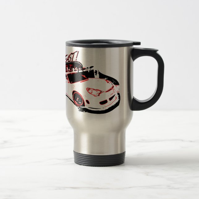 go fast travel mug (Right)