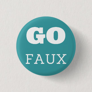 GO FAUX 1 INCH ROUND BUTTON
