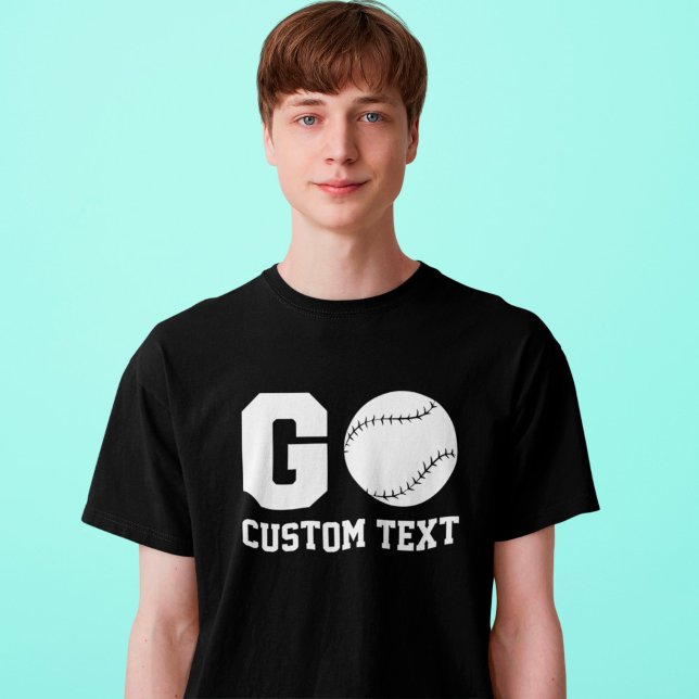 Go Favourite Baseball Player Custom T-Shirt (Creator Uploaded)