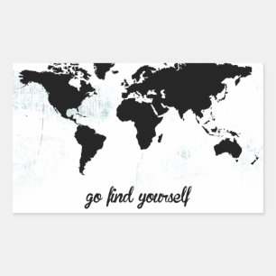 Go find yourself sticker
