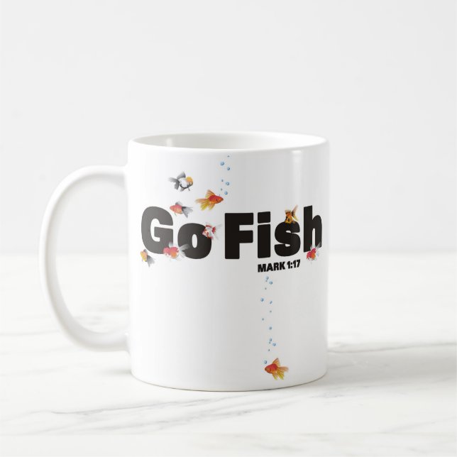 Go Fish Mug (Left)