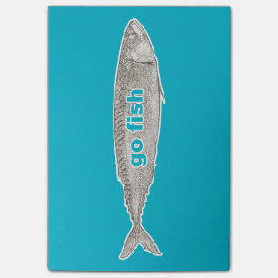 Go Fish Post-it Notes