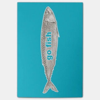 Go Fish Post-it Notes