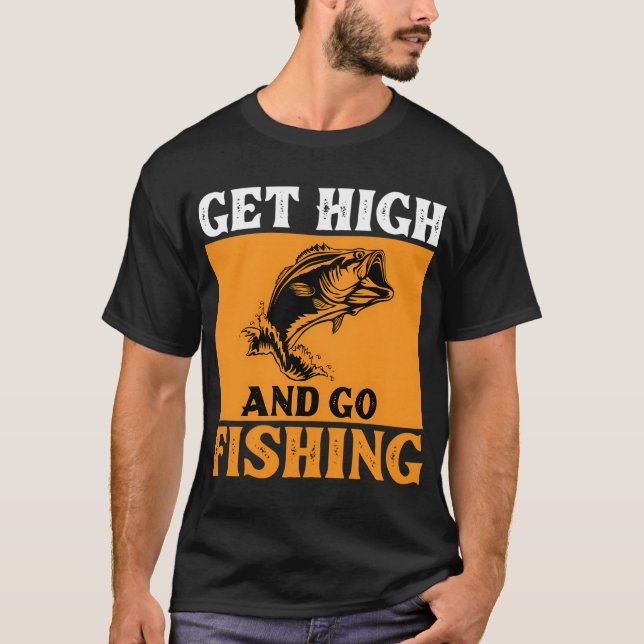 Go Fishing Gift Ideas T-Shirt (Front)