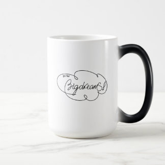go for BIG DREAMS - Bold CloudS Quotes Travel Mug