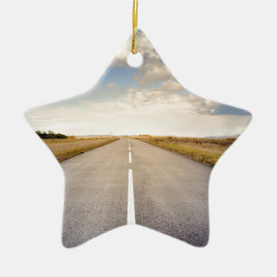 Go For It Ceramic Ornament