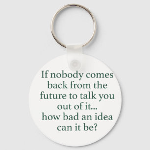 Go For It! Keychain