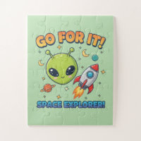 Go For It! Space Explorer - Cute Alien