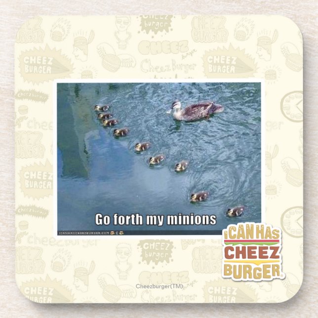Go forth my minions coaster (Front)