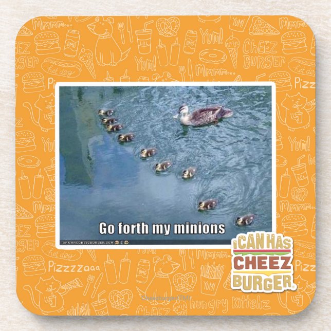 Go forth my minions coaster (Front)