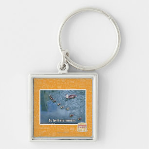 Go forth my minions keychain