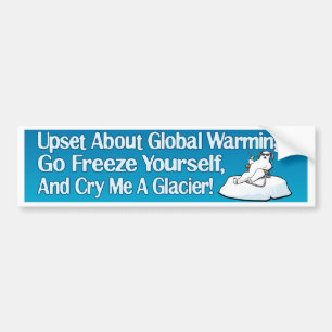 Go Freeze Yourself Bumper Sticker