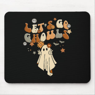 Go Ghouls Comfy Halloween Cozy Autum Fall  Mouse Pad