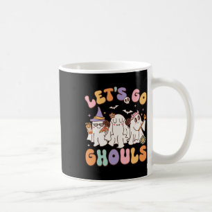 Go Ghouls Halloween Ghost Outfit Costume Retro Gro Coffee Mug
