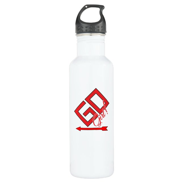 GO! Girl 710 Ml Water Bottle (Front)