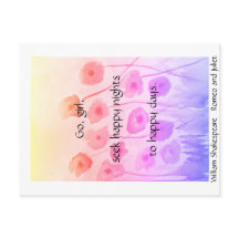 Go, Girl... (Romeo et Juliet) Carte postale