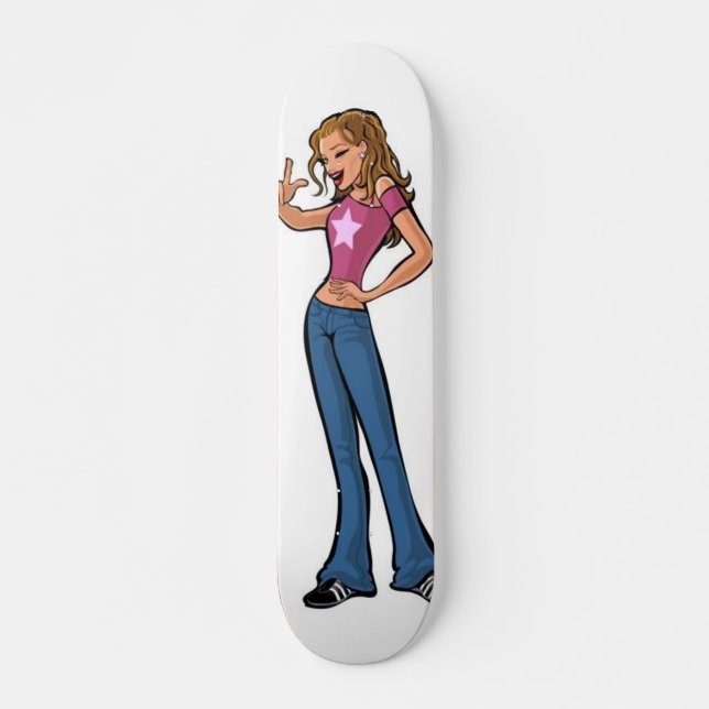Go Girl Skateboard (Devant)