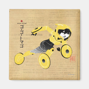 Go Go Tomago Supercharged Magnet