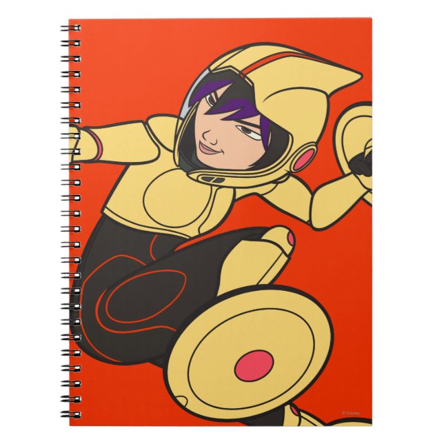 Go Go Tomago Yellow Suit Notebook (Front)