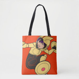 Go Go Tomago Yellow Suit Tote Bag