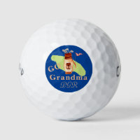 GO GRANDMA Message with Monogram