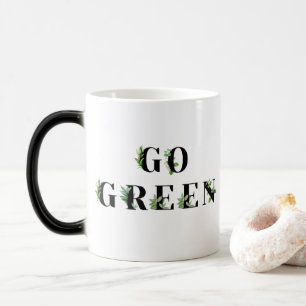 Go Green - Botanical Floral Mug