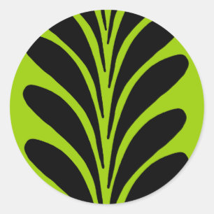 Go Green Classic Round Sticker