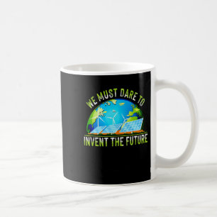 Go Green Earth Day Renewable Energy Sun Solar Wi T Coffee Mug