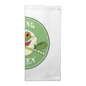 Go Green Frog Napkin (Half Fold)