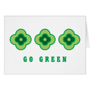 Go Green (Green Flower)