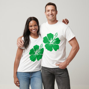 Go green hibiscus flower T-Shirt