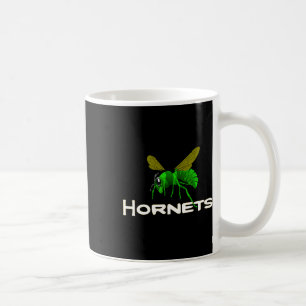 Go Green Hornets Footbyll Bysebyll Bysketbyll Chee Coffee Mug
