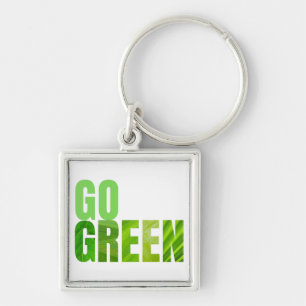 Go Green Keychain