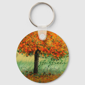 Go Green keychain
