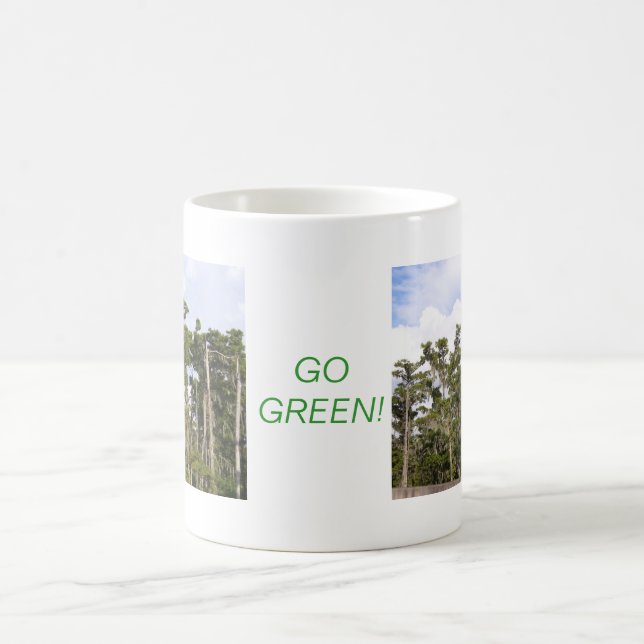 GO GREEN MAGIC MUG (Center)