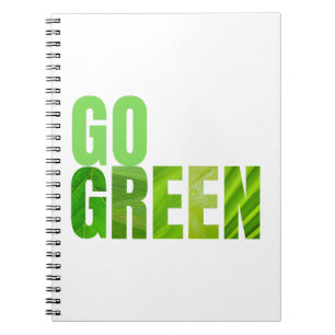 Go Green Notebook