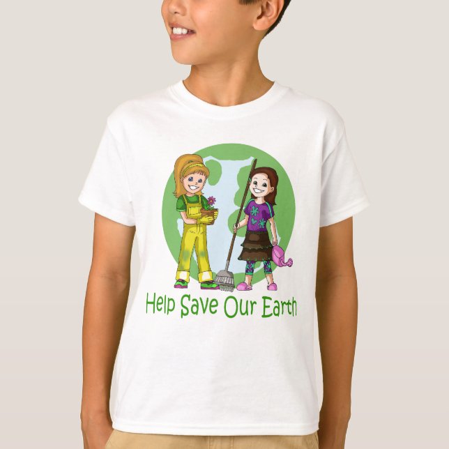 Go Green Pinky and Peanut T-Shirt (Front)