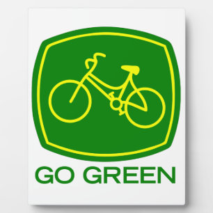 Go Green Plaque