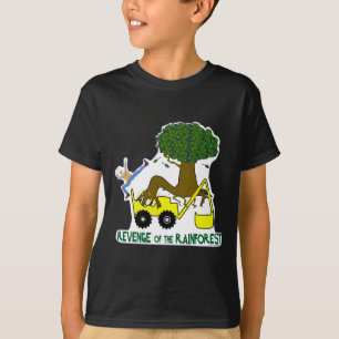 Go Green Reduce Reuse Recycle Rain Forest T Shirt