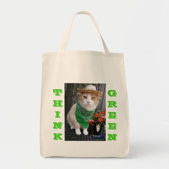 Go Green Shopping Bag (Front)