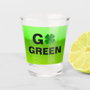 Go Green Shot Glass