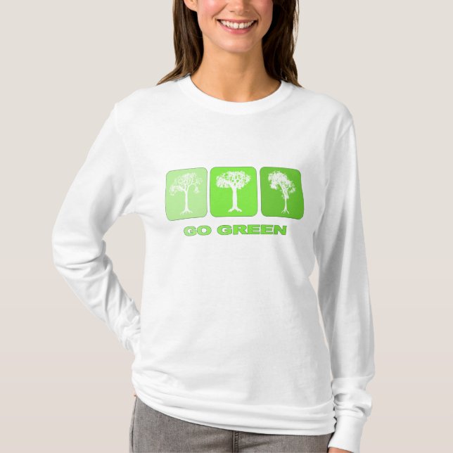 Go Green T-Shirt (Front)